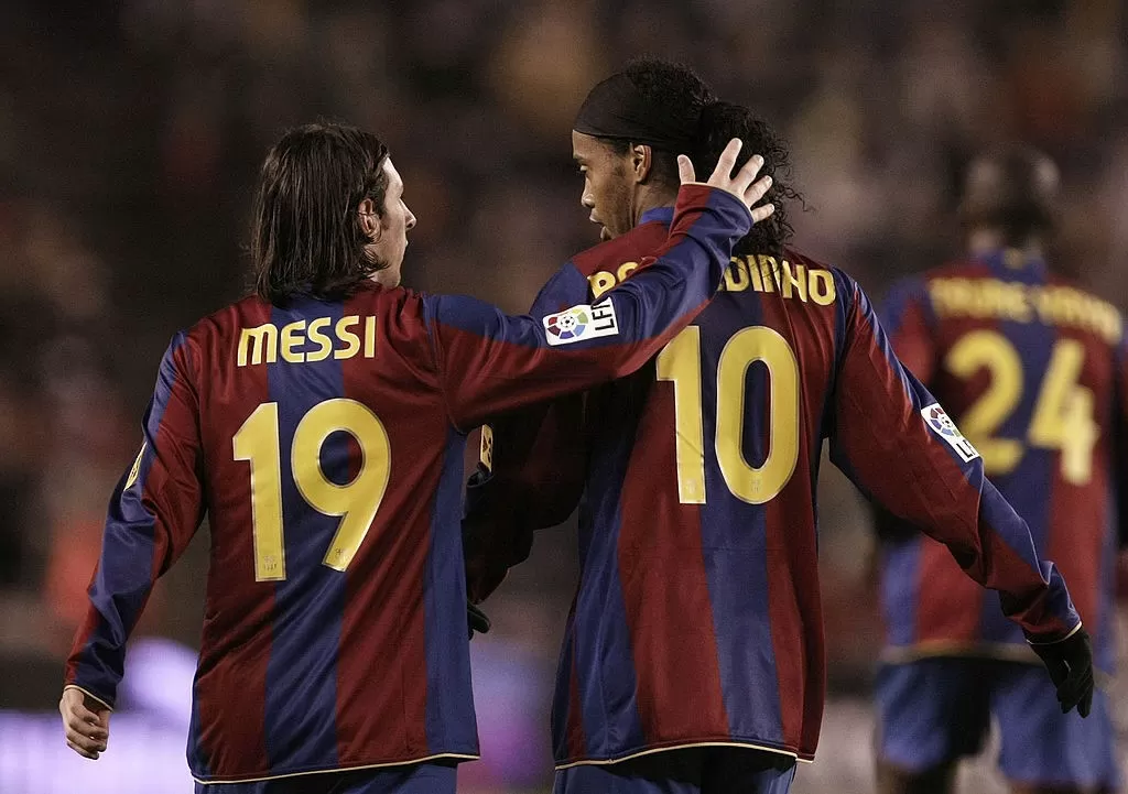 Messi e Ronaldinho