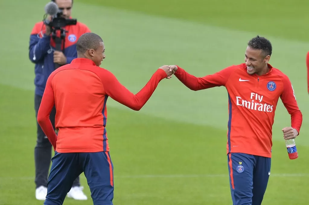 Neymar e Mbappé