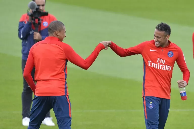 Neymar e Mbappé