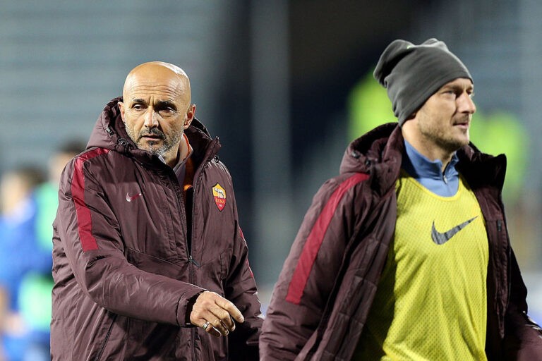 Spalletti e Totti