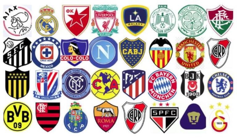classifica 50 migliori stemmi calcio