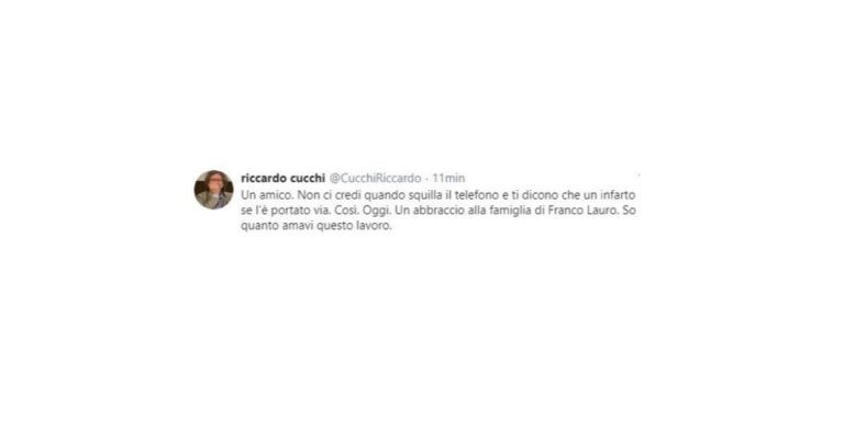 morte franco lauro