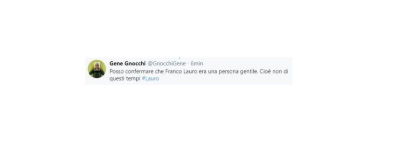 morte franco lauro