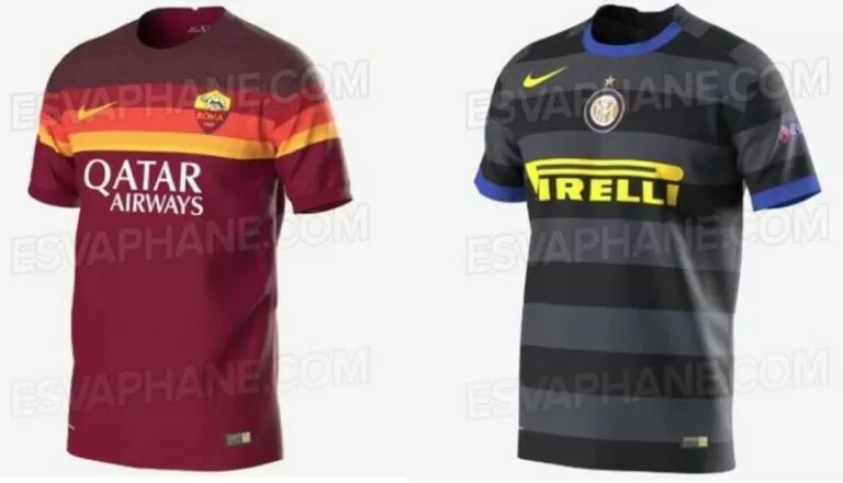 maglie inter e roma