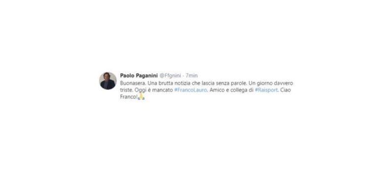 morte franco lauro