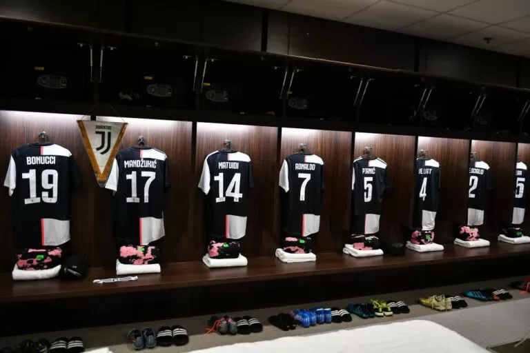 spogliatoio Juventus