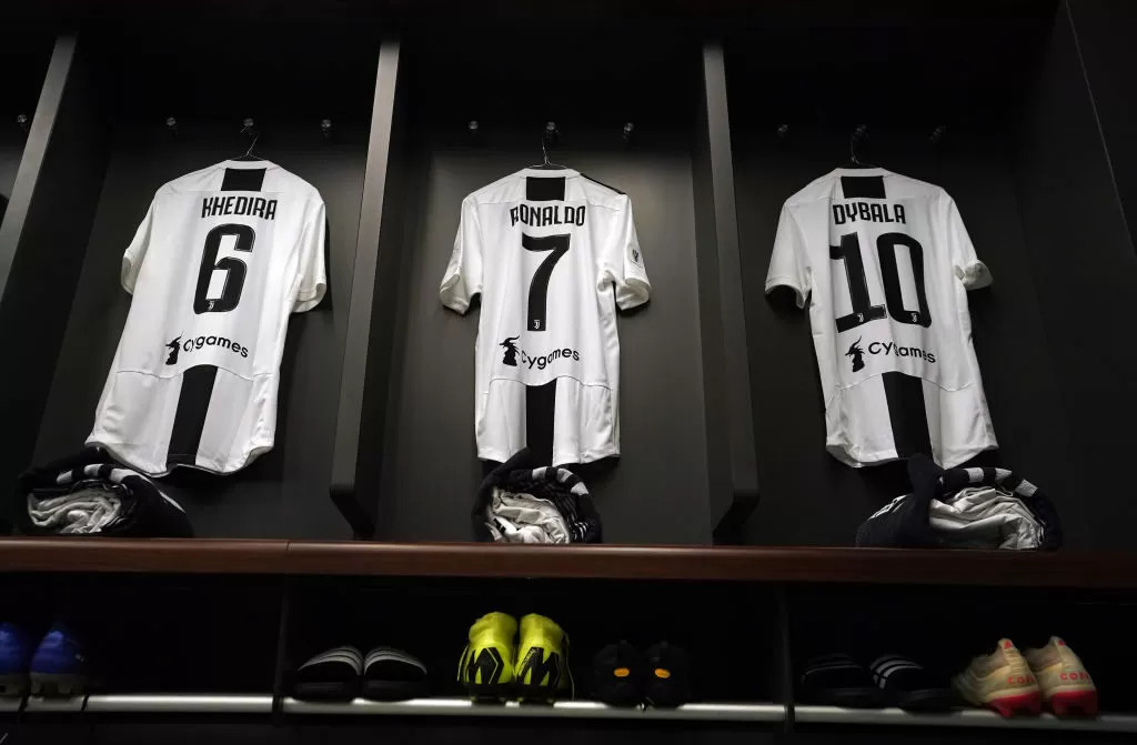 SPOGLIATOIO JUVENTUS