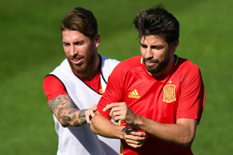 Sergio Ramos e Piqué