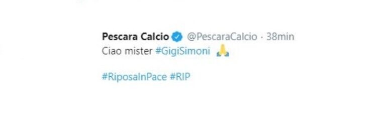 morte Gigi Simoni