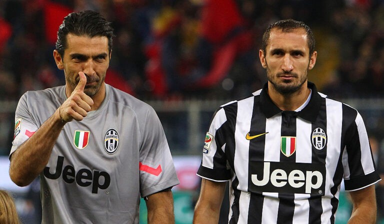 Buffon e Chiellini