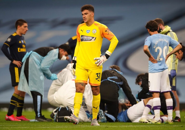 Infortunio Eric Garcia