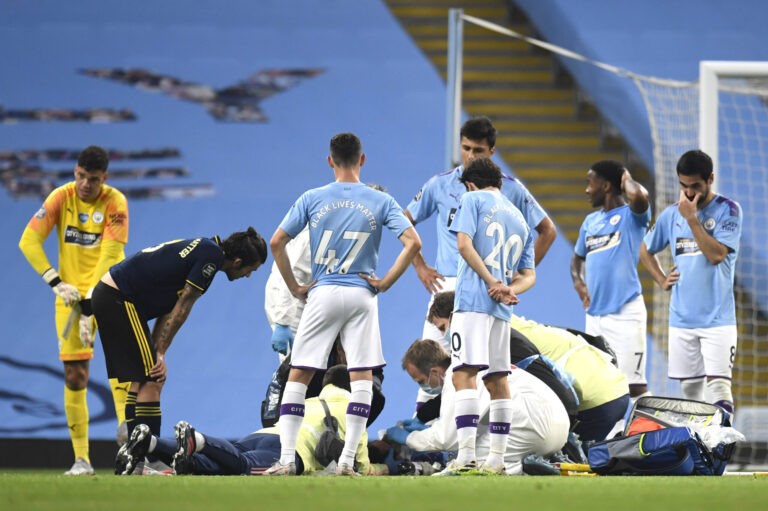 Infortunio Eric Garcia