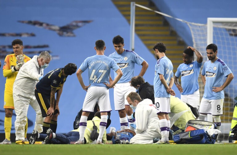 Infortunio Eric Garcia