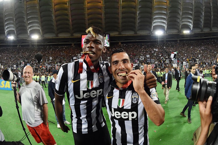 Pogba e Tevez