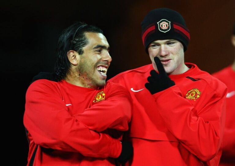 Tevez e Rooney