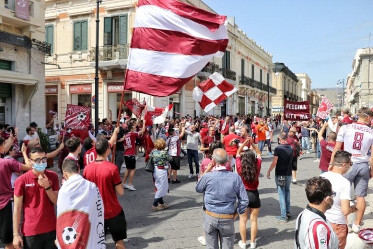 festa tifosi Reggina