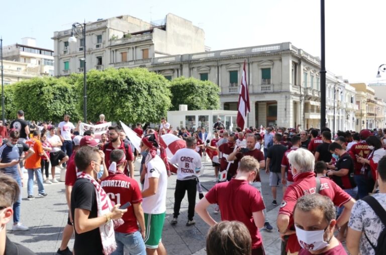 festa tifosi Reggina