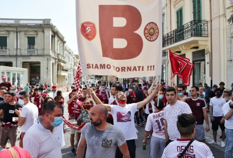 festa tifosi Reggina