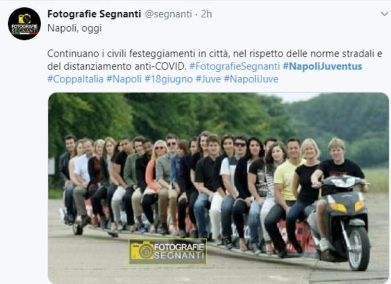 festeggiamenti tifosi napoli