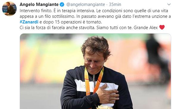 incidente zanardi