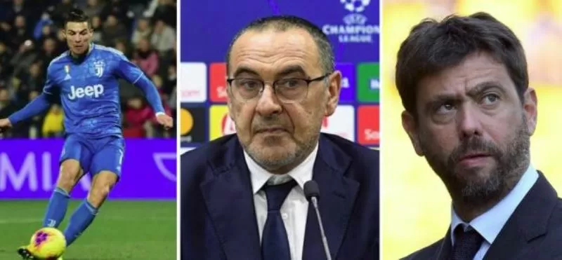ronaldo sarri agnelli