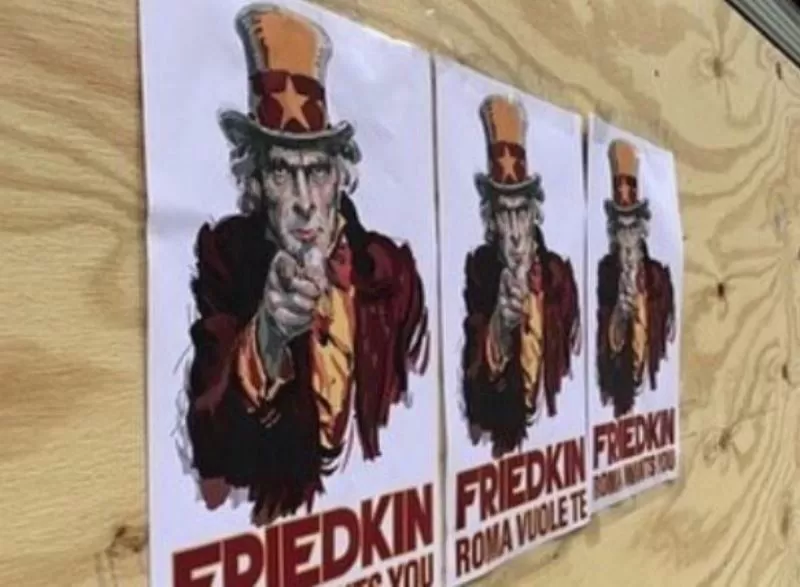 volantini friedkin roma new york