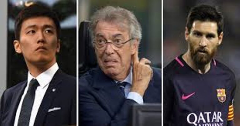 Messi Moratti Zhang