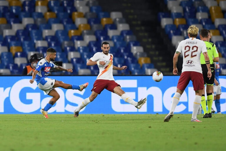Napoli-Roma gol Insigne