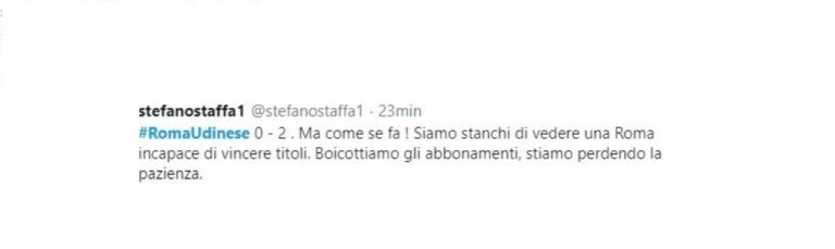 tifosi Roma