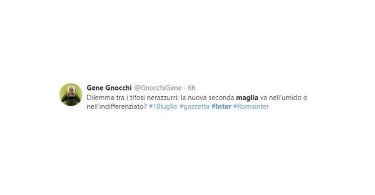 reazioni social seconda maglia inter