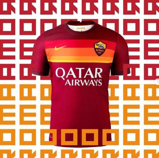 nuova maglia Roma