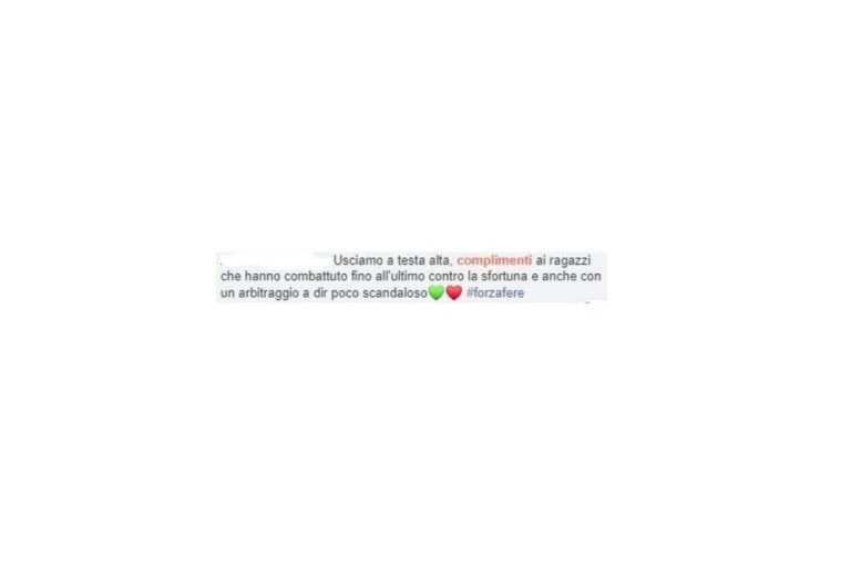reazioni bari ternana