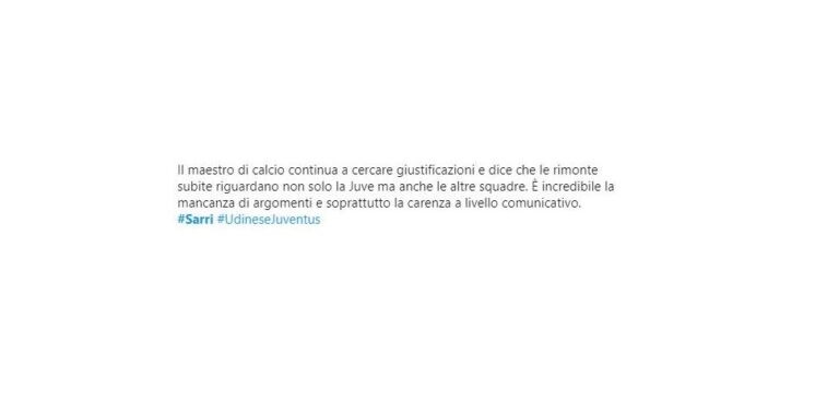 reazioni social juve