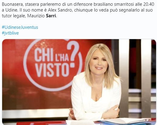 reazioni social juve