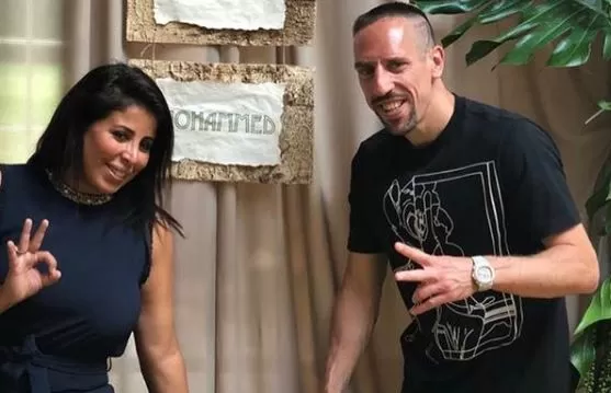 ribery e moglie