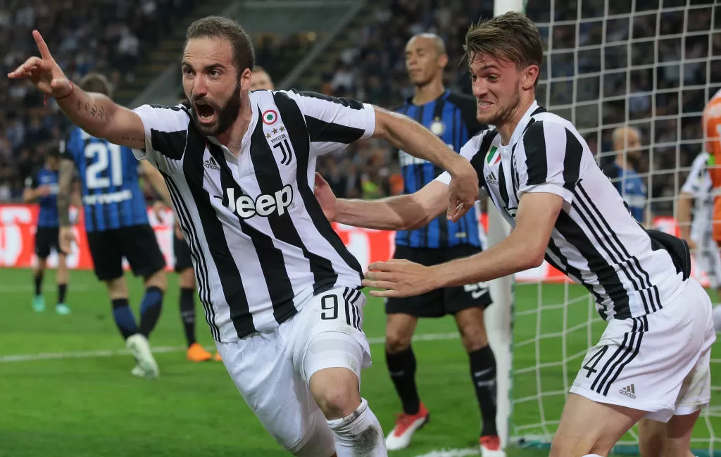 Higuain e Rugani