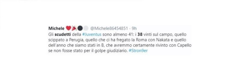 scudetti Juve