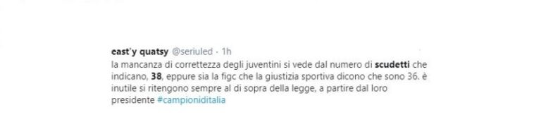 scudetti Juve