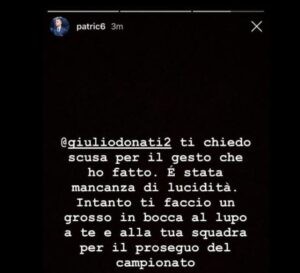 scuse Patric a Donati