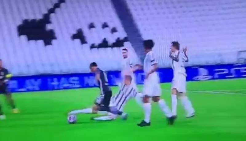 Rigore Juventus Lione