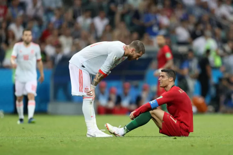 Sergio Ramos Cristiano Ronaldo