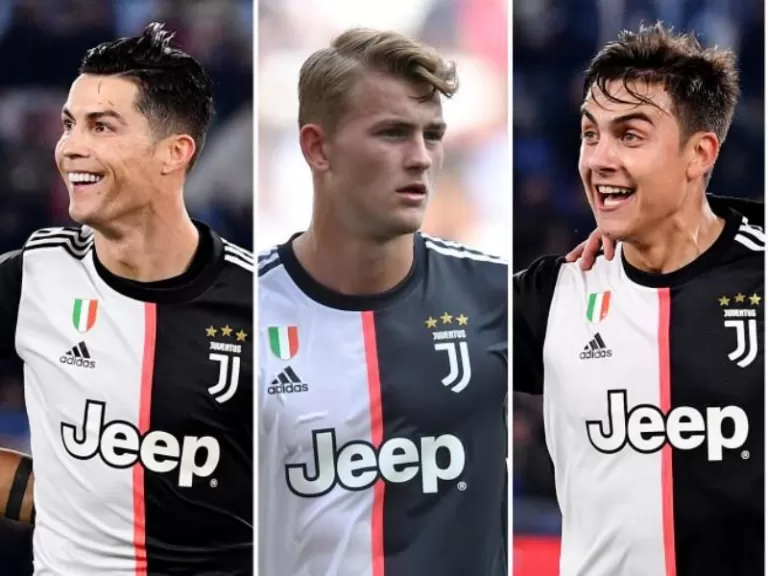 Ronaldo Dybala de Ligt