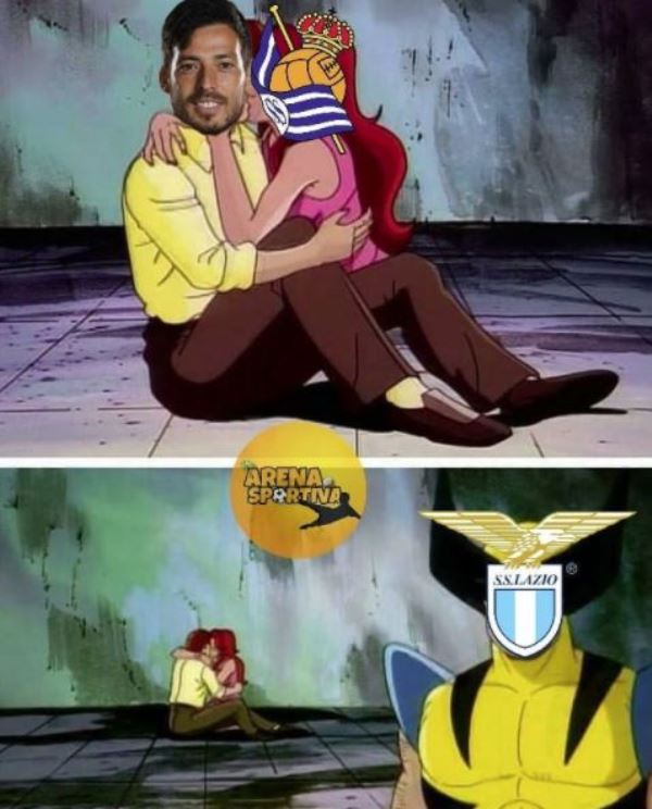 meme david silva lazio