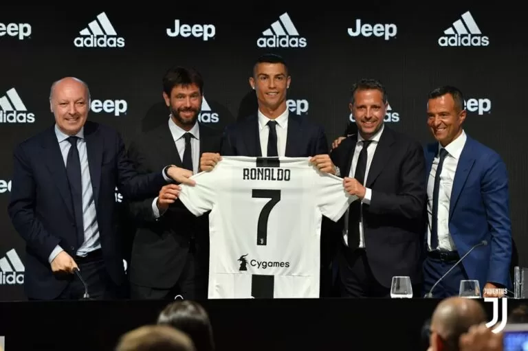 marotta agnelli ronaldo paratici