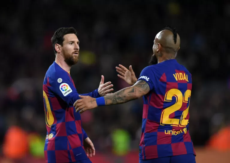 Messi Vidal