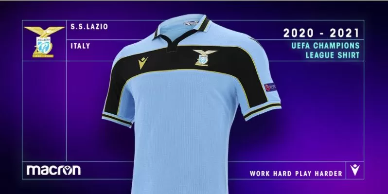maglia lazio champions 2020-2021