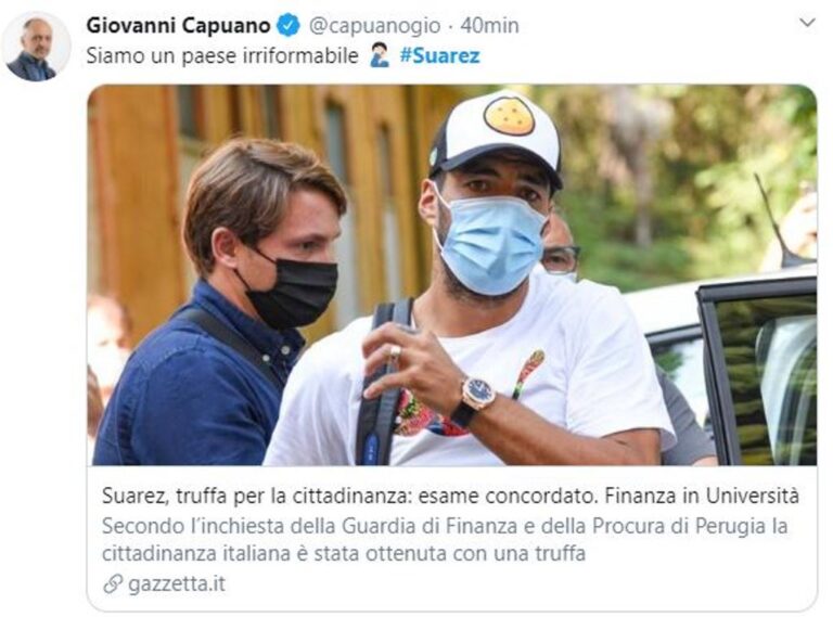 truffa esame suarez