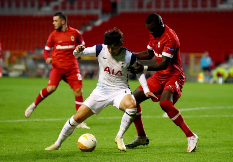 Royal Antwerp v Tottenham