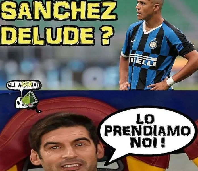 scambio Dzeko Sanchez