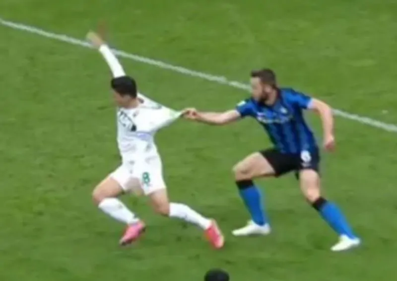 rigore Inter-Sassuolo
